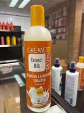 CREME OF NATURE COCONUT MILK DETANGLING & CONDITIONING SHAMPOO 12oz PRODUCT STORE NEXT DOOR